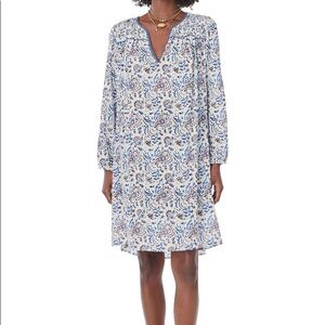 Xirena Dress Nyssa Belted Smocked Midi Sz L